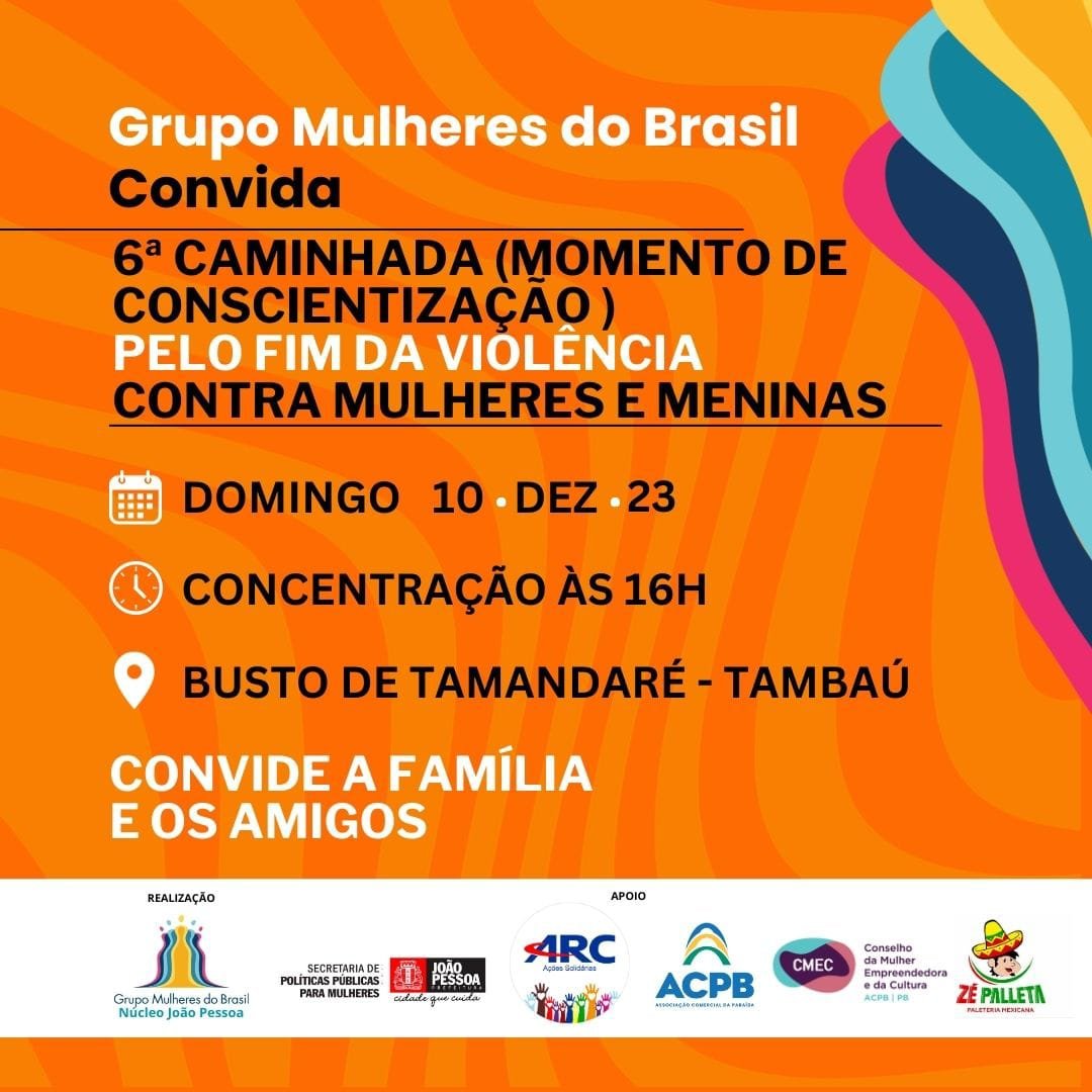 Caminhada Pede Um Basta à Violência Contra Mulheres E Meninas